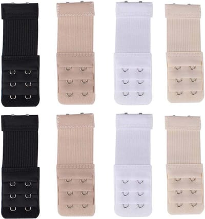 BH-verlenggesp-BH verlengstuk-BH-verlenger -BH-verlenger verlengstuk BH-verlenger met 2 haken BH-verlenger BH-verlenger-8pcs
