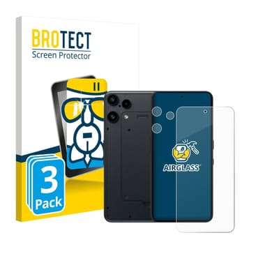 Screenprotector 3 Stuks voor Nothing Phone (3a) Lite (Voor+Camera) Beschermglas transparant