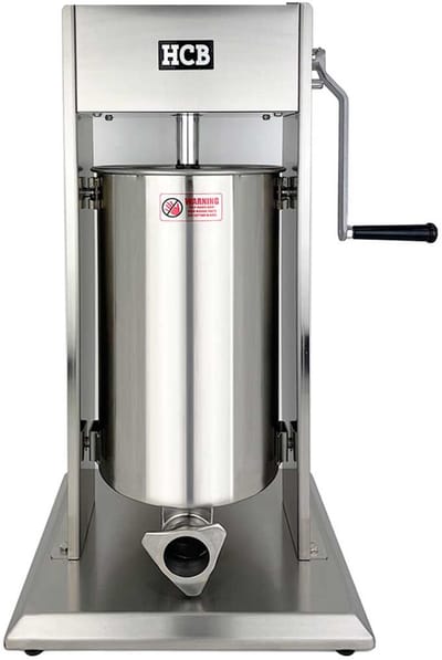 HCB® - Professionele Horeca Churros machine - verticaal - 15 liter - RVS / INOX - Churrosmachine - Churros maker - 33x37x71 cm (DxBxH) - 17 kg - 1666