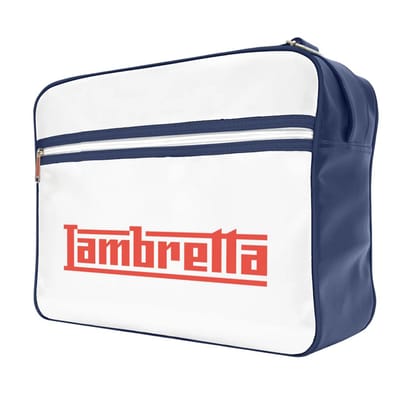 Lambretta Unisex Volwassen Logo Cabinetas (Marineblauw/Wit)