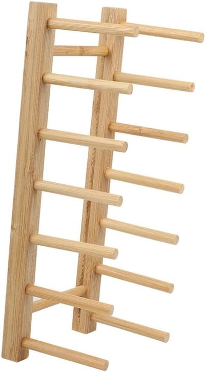 Wavy Display Shelf voor Keuken - Multifunctioneel Plank voor Borden, Potdeksels en Boeken - Ideaal voor Opberging en Decoratie