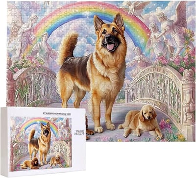 Puzzel voor volwassenen - Legpuzzel - Ontspannend tijdverdrijf - Natuurlijk hout materiaal - 5000 stukjes - Regenboog