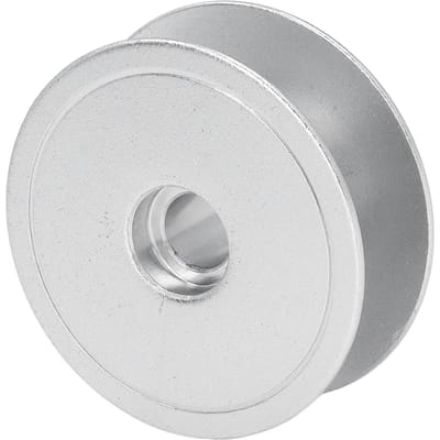 Machine à coudre Bobine Jumbo Acier Inoxydable 32mm 0867150560 Bobine Métallique Rainurée Remplacement pour Durkopp Adler 867 868 white