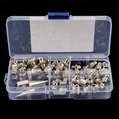 Vetnippels Assortiment - Smeernippel Set - Machine Onderhoud - 60 Delige Set - Diverse Maten - Metaal