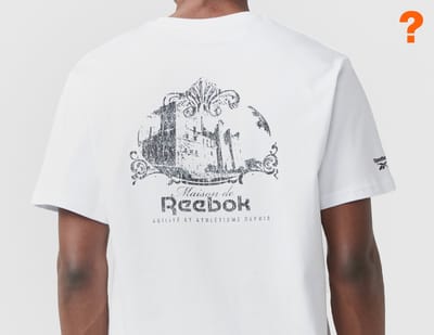 Reebok Maison T-Shirt - size? exclusive, wit