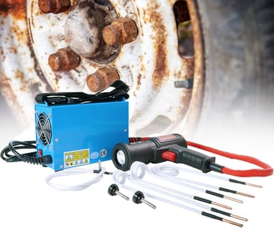 Magnetische Heater - Inductie Verwarmer - Metaal Verwarmen - Vlamloos Werken - 1.5kW Vermogen - Zwart