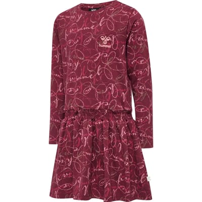 Hummel kinderjurk Hmlmerry Dress L/S 216350