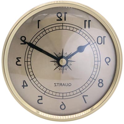 Hygrometer Thermometer - Barometer Klok - Binnen Buiten - Metalen Frame - 90 mm - Zilver