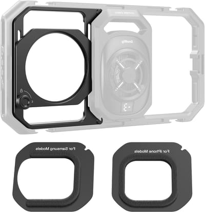 67mm Draadfilteradapter met Afneembare Zonnekappen voor Universele Telefoonhoes - Geschikt voor iPhone, Samsung en Smartphones, Perfect voor Fotografie en Videografie