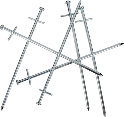 Benson 6-delige set tentharingen voor harde bodem - 23 x 6 cm - robuust en duurzaam
