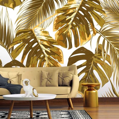 Fotobehang PalmLeaves2 DD118574 A.S. Création Designwalls | Goedkoop fotobehang