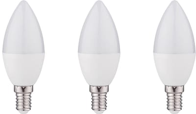 Kobi LED Lamp E14 6W - 470lm - 6000K - 230V - Voor Werkplek, Spiegelverlichting of Opslag - Kaarsvorm - 5 stuks