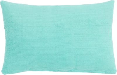 Terry Groen Kussen | 40 X 60 | Sierkussen Voor Woonkamer Of Slaapkamer