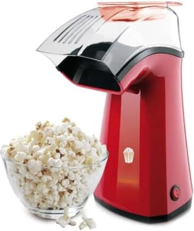 Solacis Popcorn machine - Popcorn - Popcornmakers - Popcornmachine - 1100W - Zonder olie of boter - Perfect voor een feestje!