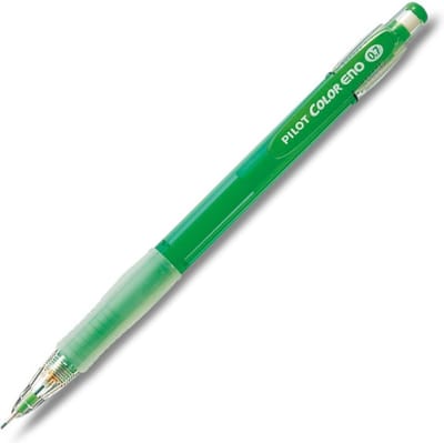 Pilot Color Eno – Groene Vulpotlood – 0.7mm - Bevat twee stuks groen lood