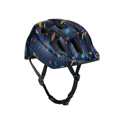 BBB Cycling Hero Kinderhelm Fiets Blauw - Verstelbaar - Wasbare Padding - Medium: 4 - 6 Jaar - Fietshelm Meisjes en Jongens - Fietshelm Kinderen - Astronaut - BHE-172