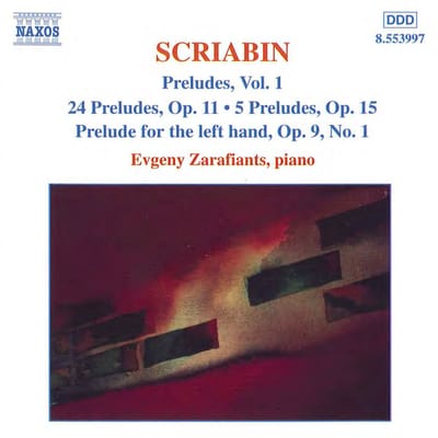 Evgeny Zarafiants - Scriabin: Preludes Volume 1 (CD)