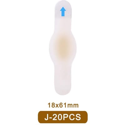 10/20 stuks Hydrocolloïde pads Verband Hielband Anti-slijtage pleister Pleister EHBO-doos Buiten Kamperen Noodpakketten beige