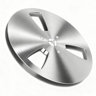 Lege Tape Spoel - Opwikkelspoel Geluidstape - Muziek Opnemen - Aluminiumlegering Constructie - 7 Inch Diameter