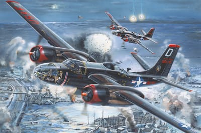 HobbyBoss Modelbouwpakket Militaire voertuigen - 83214 A-26C Invader Plastic - 1:32 - Modelbouw