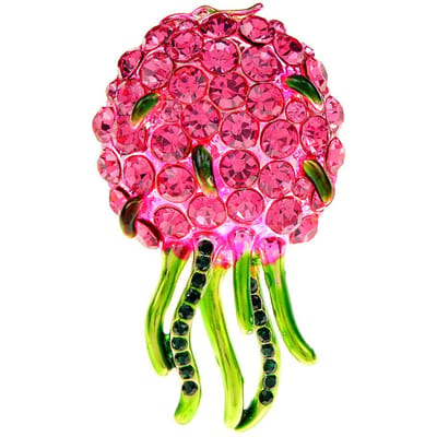 Strass Pitaya Kwallen Broches Voor Vrouwen Fruit Speld Emaille Mode Sieraden Hoge Kwaliteit Nieuwe Collectie pink
