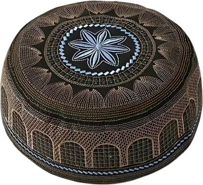 Bovista Joodse Hoed - Keppeltje - Joods - Kippah - Jodendom - Zwart - 56 cm