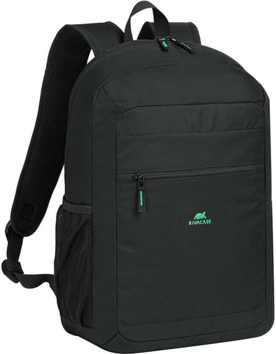 Rivacase 5566 Gremio - Eco Laptoptas 15.6-16 inch - Rugzak 18L - Waterbestendig - Recycled - Zwart