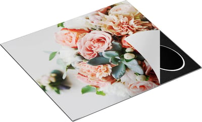 Chefcare Inductie Beschermer Bloemen in Vaas - Boeket - 60x50 cm - Afdekplaat Inductie - Kookplaat Beschermer - Inductie Mat