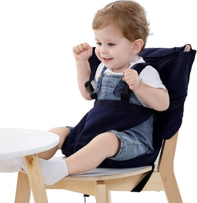 Babyzitverhoger, stoel, mobiele baby, reizen, baby, kinderstoel, veiligheidsgordel, eetkamerstoel, zuigelingenzak, opvouwbaar en draagbaar