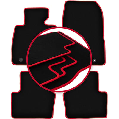CARLUX-RED automatten voor: Mazda CX-3 crossover (2015-)