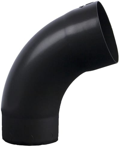 Vestis Zwarte Bocht 72° | K2 Mat Grafiet Zwart | ø80 mm