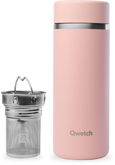 Qwetch Thermotheepot - Pastel Roze