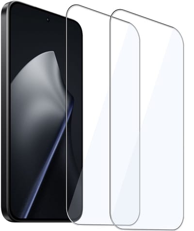 ChiGuard Screenprotector 2x geschikt voor Xiaomi 15T Screenprotector - Beschermglas - Curved - GuardCover