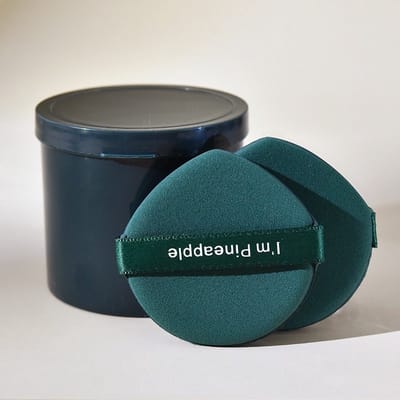 7 Stuks Make-up Sponsjes Druppelvorm – Groen – 5.5*6 cm – Poeder, Foundation, BB Cream – Make-Up Spons Set – Driehoekige Blenders – Naadloze Make-Up Applicatie