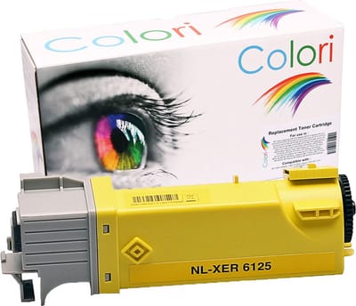 Colori huismerk toner geschikt voor Xerox Phaser 6125 geel voor Xerox Phaser 6125 Phaser 6125N Phaser 6125VN