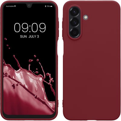kwmobile telefoonhoesje geschikt voor Samsung Galaxy A26 5G - Hoesje voor smartphone - Back cover in bordeaux-violet