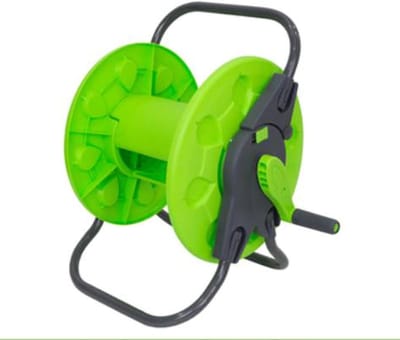 Tuinslanghouder - Slanghaspelwagen - Tuinonderhoud - Ergonomische slanggeleider - Voor 60M slang - Groen