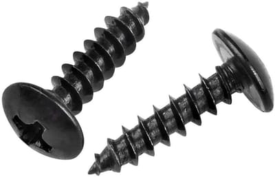 Solidchoice - Set van 50/100 Zelftappende Houtschroeven van Carbonstaal