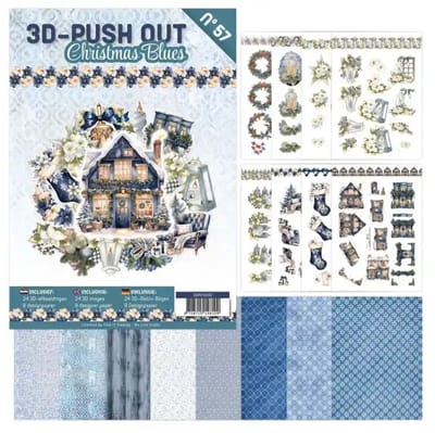 3D Push-Out Book 57 - Christmas