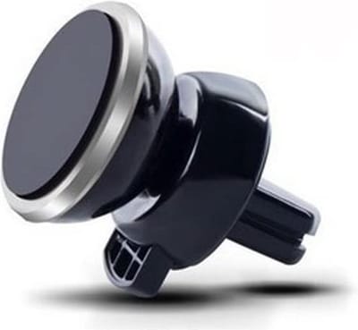 Magnetische Auto Telefoonhouder – Ventilatierooster – 360° Draaibaar – Compact – Universeel – Air Vent Mount – Inclusief Metalen Plaat