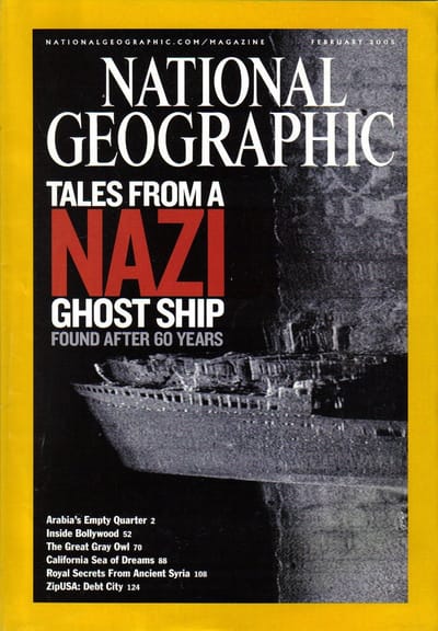 NATIONAL GEOGRAPHIC FEBRUARI 2005 EDITIE ENGELS TIJDSCHRIFT