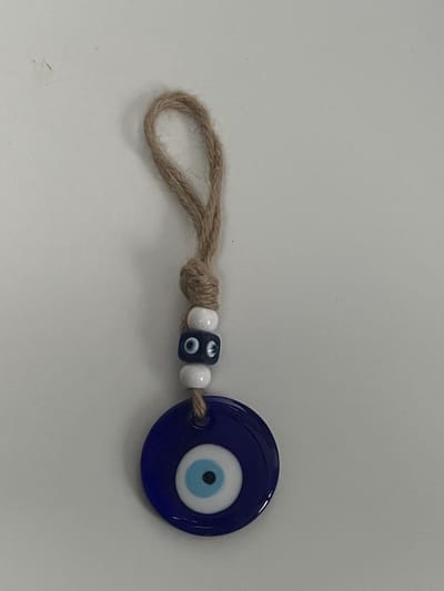 Afecto boze oog - formaat 5 cm - Amulet - Talisman - Hanger - Sieraad - Bescherming - Geluk - Boze oog - evil eye