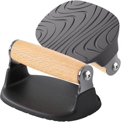 Dailygoods- Pushup Stand Houten Handgrepen - Antislip Grip - Duurzaam - Krachttraining - Thuis Gym - Comfortabele Grip - Push-up Bars