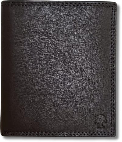 Lundholm Portemonnee heren zwart RFID - leren portefeuille heren anti skim - ruim genoeg voor autopapieren - cadeau voor man - mannen cadeautjes tip