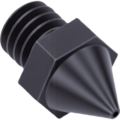 Buse de remplacement 0,6 MM pour imprimante 3D série N Raise3D Acier trempé Haute température Impression Extrudeuse Buse black