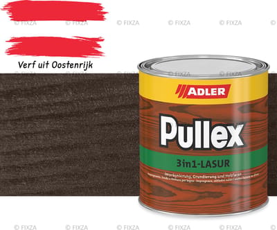 ADLER Pullex 3in1-Lazuur Dämmerung, bruine beits 0,75 liter