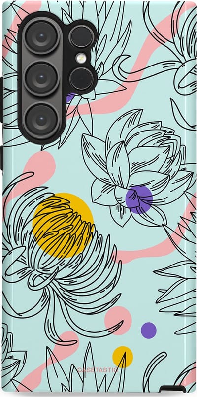 Casetastic Hoesje Geschikt voor Samsung S23 Ultra - Stijlvolle Beschermende Duo-layer Case - Wildschets