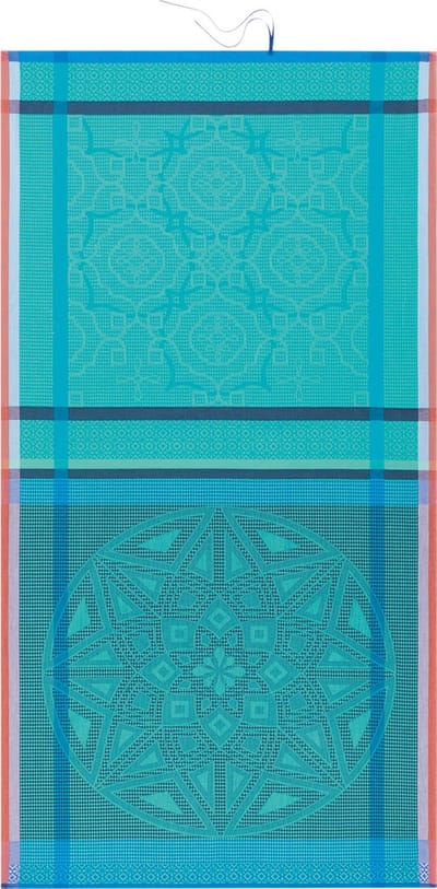 Le Jacquard Français - Zellige Piscine - Strandlaken - 200 cm X 100 cm - 100 % katoen