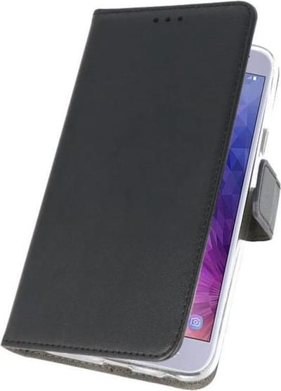 Bestcases Pasjeshouder Telefoonhoesje Samsung Galaxy J4 (2018) -  Zwart