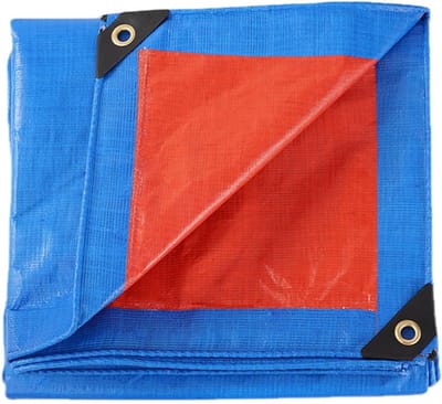 Waterdicht Zeil - Afdekzeil Scheurvast - Buiten Beschermen - Dubbelzijdig Gecoat - 250 x 320 cm - Blauw